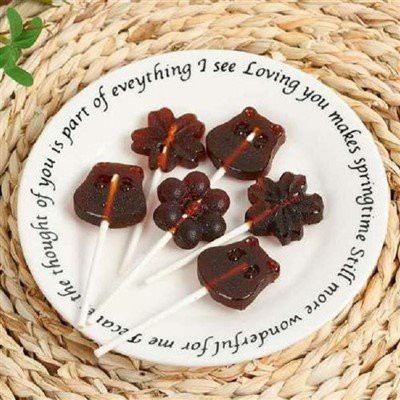 Päärynän makuinen kova karkki